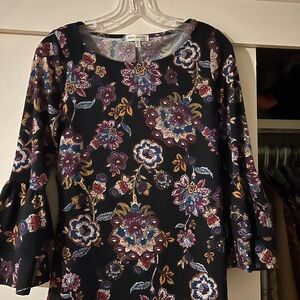 Faith and Joy Floral Blouse